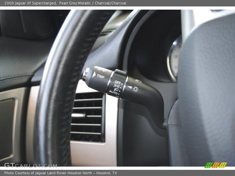 Pearl Grey Metallic / Charcoal/Charcoal 2009 Jaguar XF Supercharged