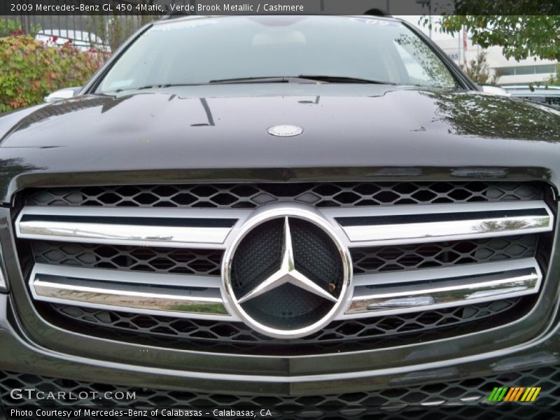 Verde Brook Metallic / Cashmere 2009 Mercedes-Benz GL 450 4Matic
