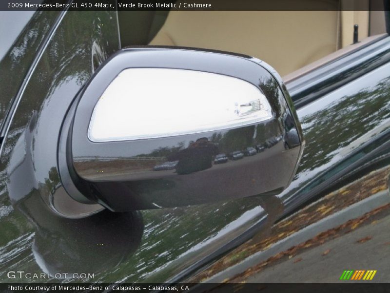 Verde Brook Metallic / Cashmere 2009 Mercedes-Benz GL 450 4Matic