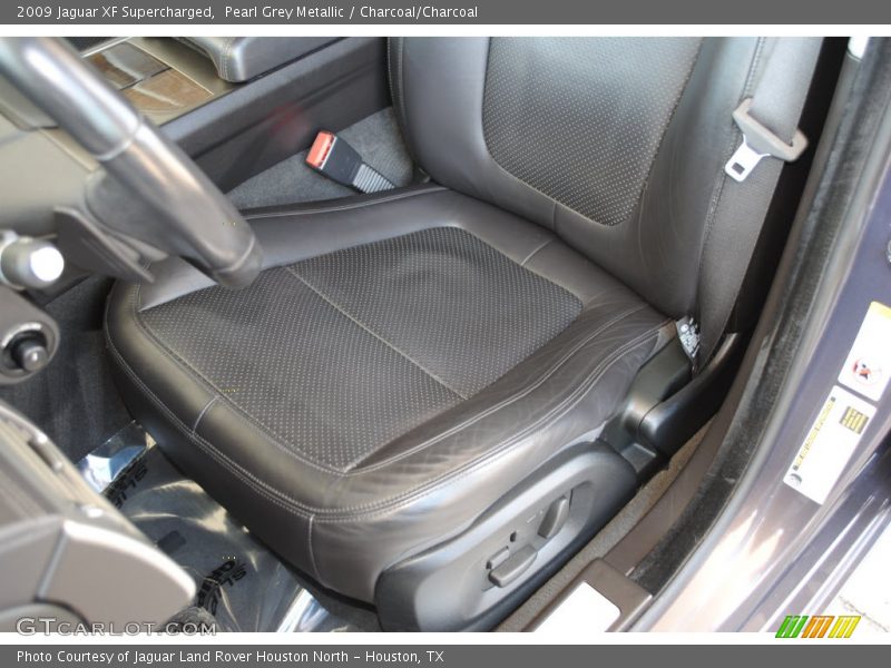 Pearl Grey Metallic / Charcoal/Charcoal 2009 Jaguar XF Supercharged