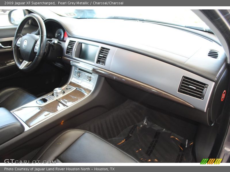 Pearl Grey Metallic / Charcoal/Charcoal 2009 Jaguar XF Supercharged