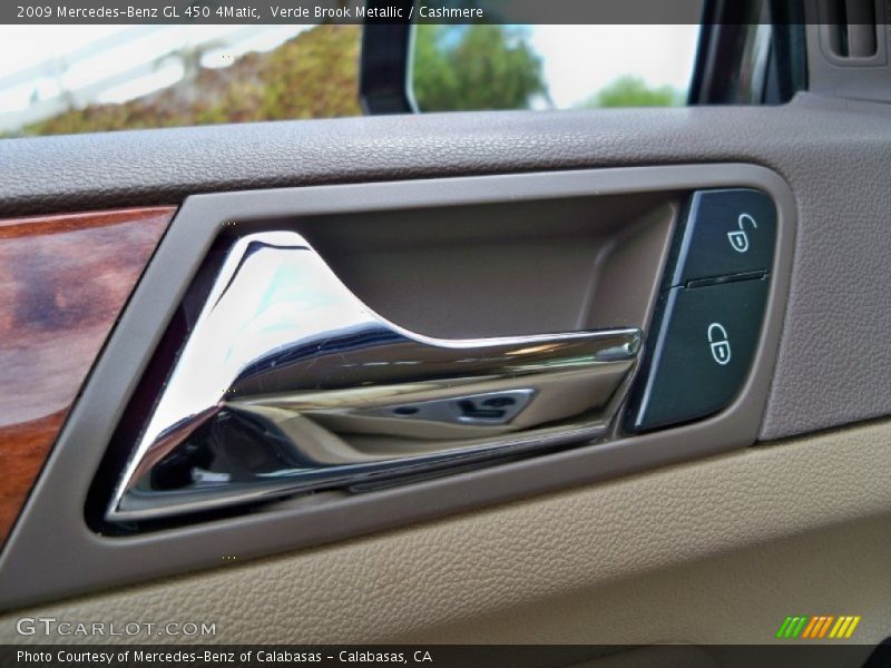 Verde Brook Metallic / Cashmere 2009 Mercedes-Benz GL 450 4Matic
