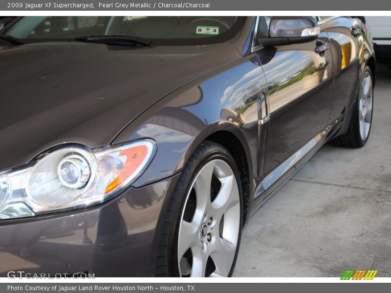 Pearl Grey Metallic / Charcoal/Charcoal 2009 Jaguar XF Supercharged