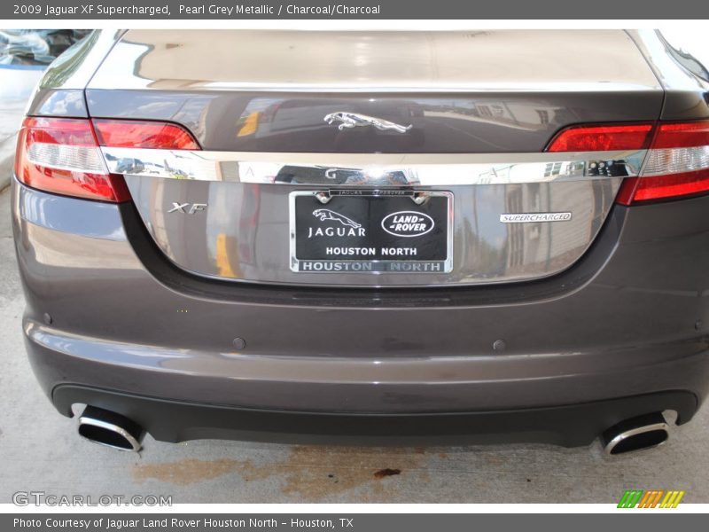 Pearl Grey Metallic / Charcoal/Charcoal 2009 Jaguar XF Supercharged