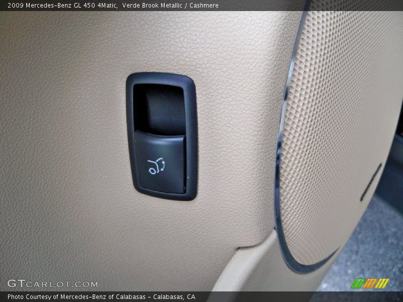 Verde Brook Metallic / Cashmere 2009 Mercedes-Benz GL 450 4Matic