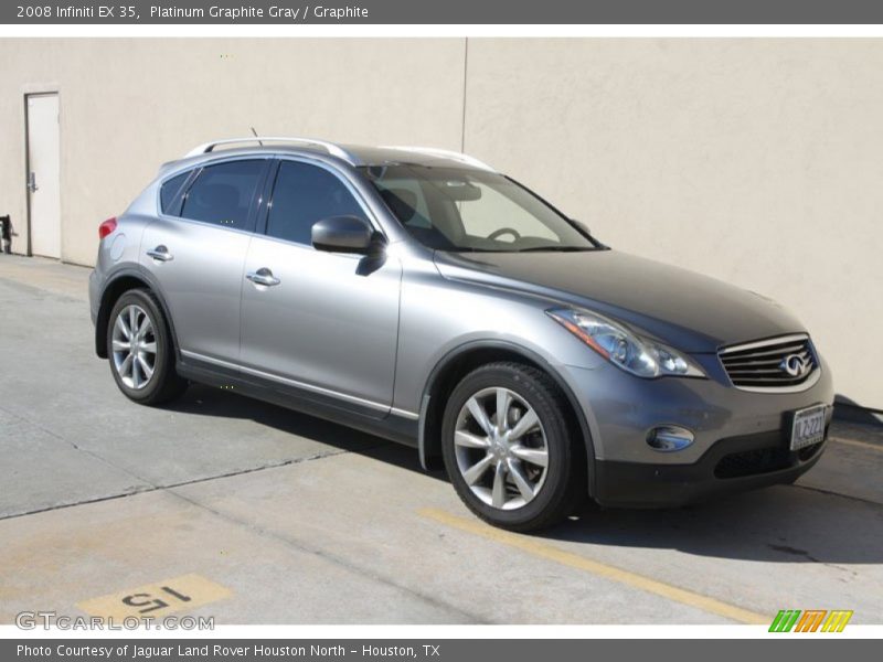 Platinum Graphite Gray / Graphite 2008 Infiniti EX 35