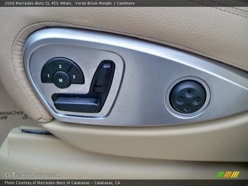 Verde Brook Metallic / Cashmere 2009 Mercedes-Benz GL 450 4Matic