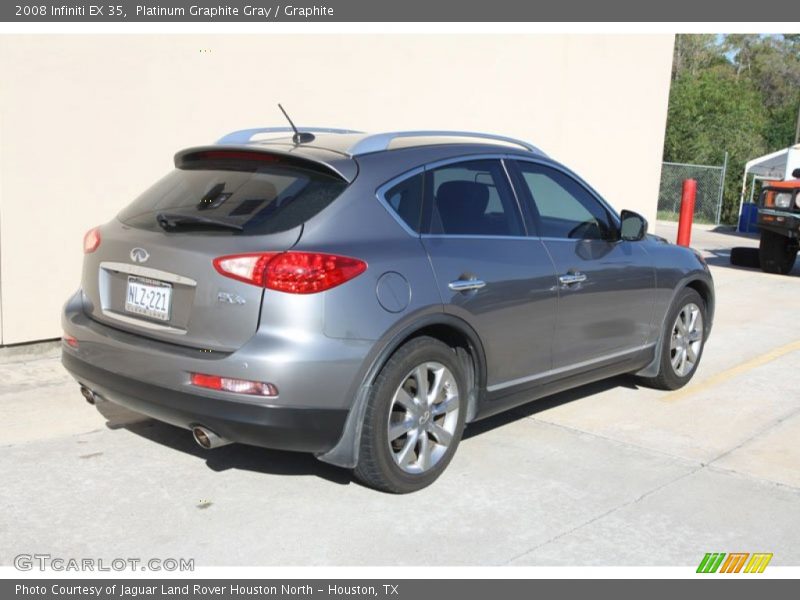 Platinum Graphite Gray / Graphite 2008 Infiniti EX 35
