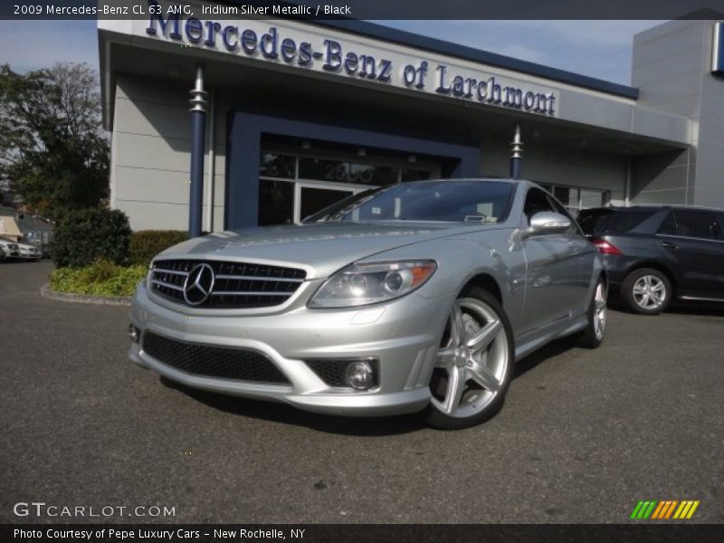 Iridium Silver Metallic / Black 2009 Mercedes-Benz CL 63 AMG