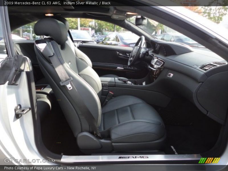 Iridium Silver Metallic / Black 2009 Mercedes-Benz CL 63 AMG