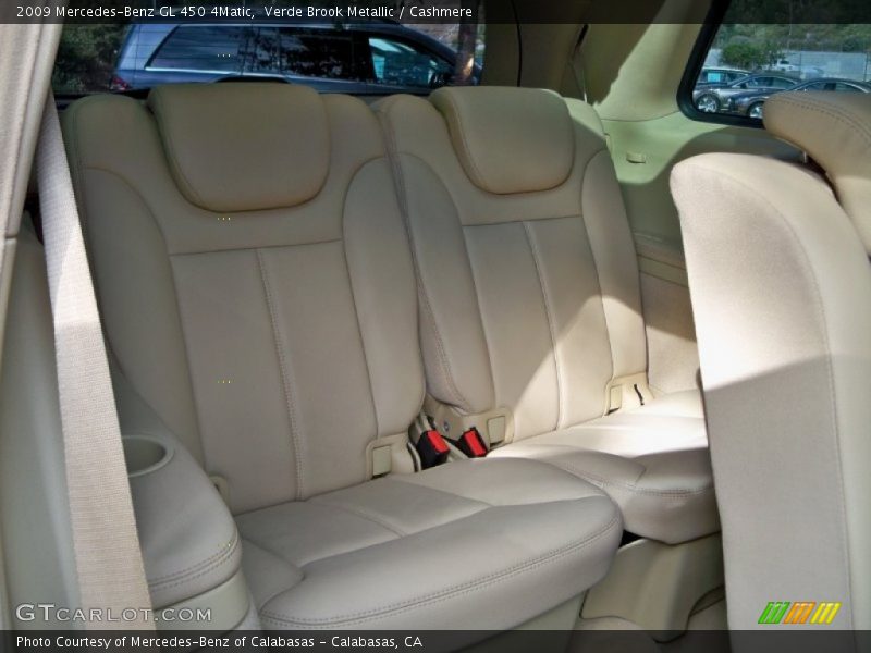Verde Brook Metallic / Cashmere 2009 Mercedes-Benz GL 450 4Matic