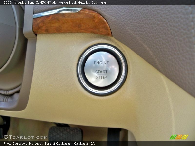 Verde Brook Metallic / Cashmere 2009 Mercedes-Benz GL 450 4Matic