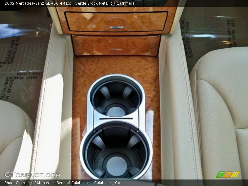 Verde Brook Metallic / Cashmere 2009 Mercedes-Benz GL 450 4Matic