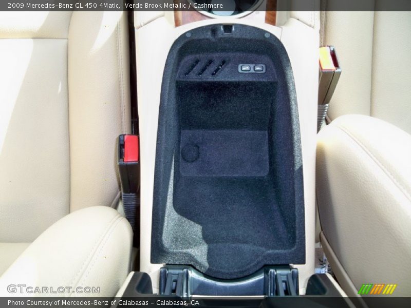 Verde Brook Metallic / Cashmere 2009 Mercedes-Benz GL 450 4Matic