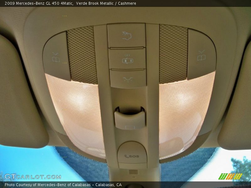 Verde Brook Metallic / Cashmere 2009 Mercedes-Benz GL 450 4Matic