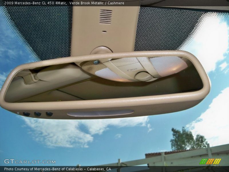 Verde Brook Metallic / Cashmere 2009 Mercedes-Benz GL 450 4Matic