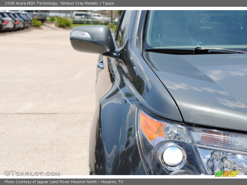 Nimbus Gray Metallic / Taupe 2008 Acura MDX Technology
