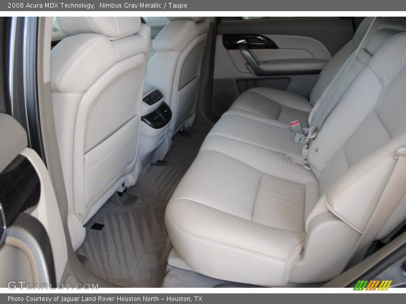 Nimbus Gray Metallic / Taupe 2008 Acura MDX Technology