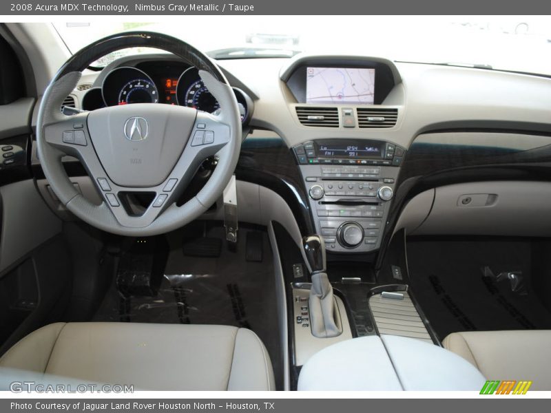 Nimbus Gray Metallic / Taupe 2008 Acura MDX Technology