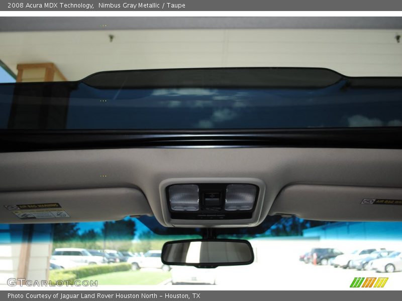 Nimbus Gray Metallic / Taupe 2008 Acura MDX Technology