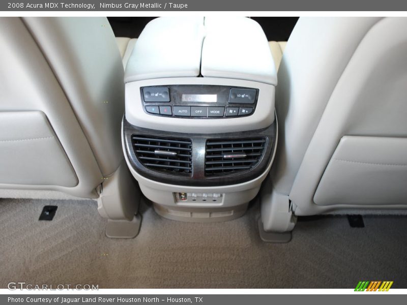 Nimbus Gray Metallic / Taupe 2008 Acura MDX Technology