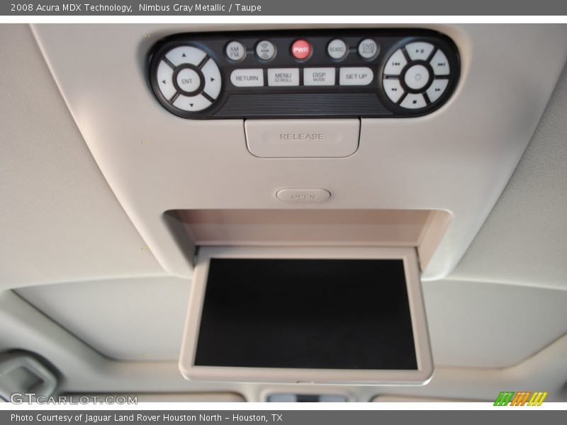 Nimbus Gray Metallic / Taupe 2008 Acura MDX Technology