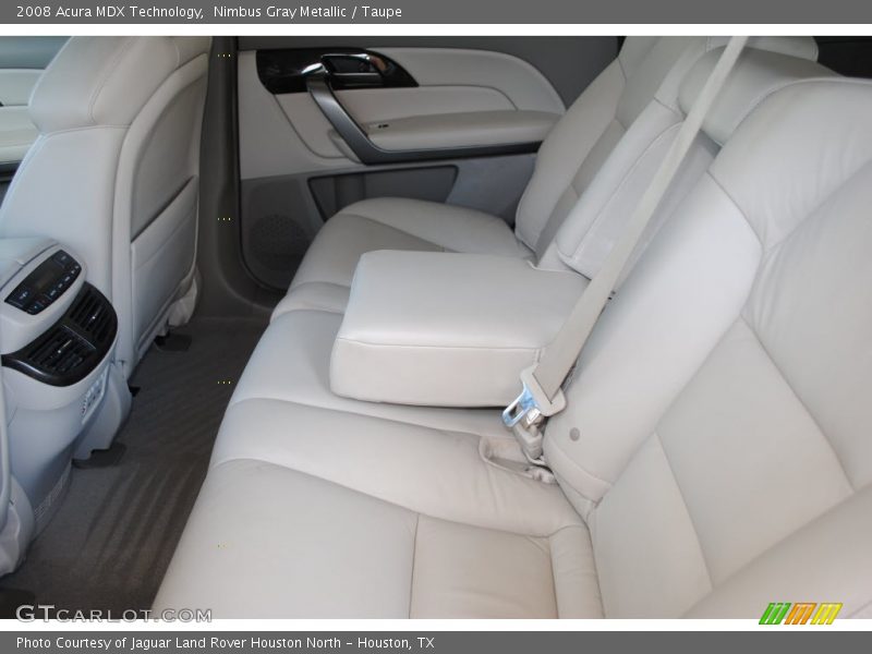 Nimbus Gray Metallic / Taupe 2008 Acura MDX Technology