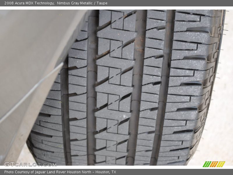 Nimbus Gray Metallic / Taupe 2008 Acura MDX Technology