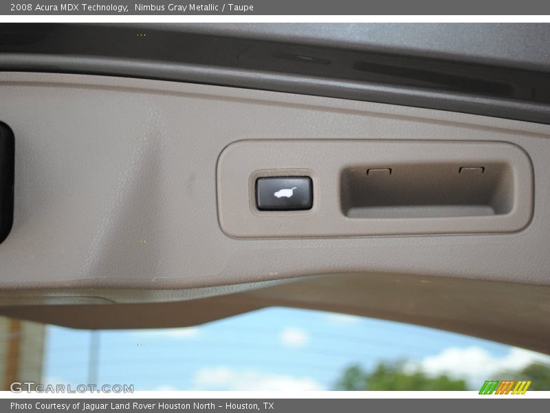 Nimbus Gray Metallic / Taupe 2008 Acura MDX Technology