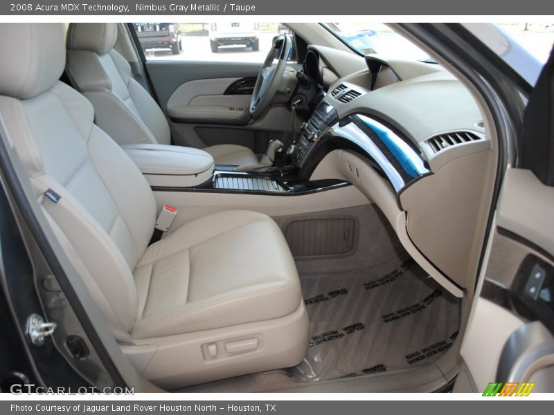 Nimbus Gray Metallic / Taupe 2008 Acura MDX Technology