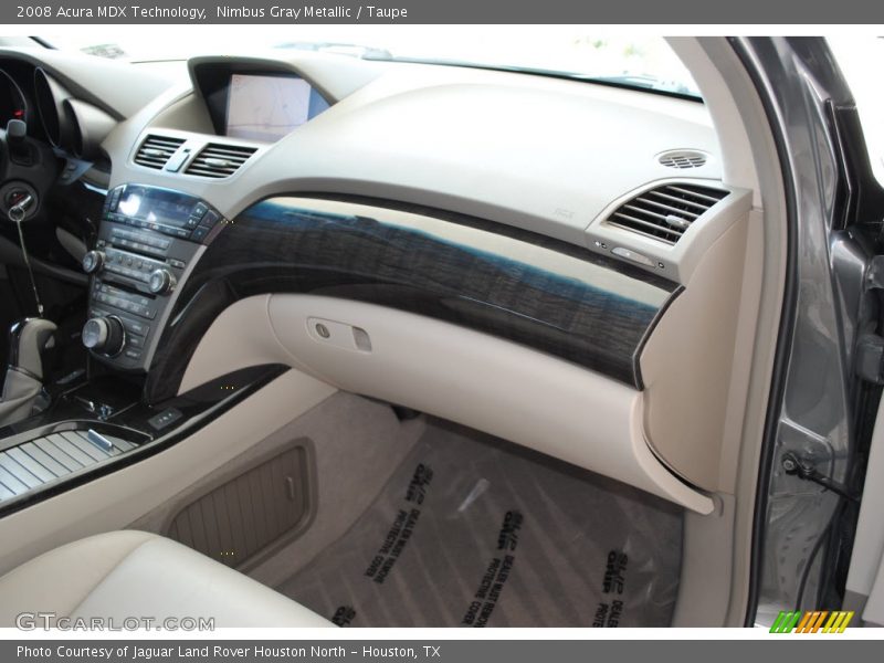 Nimbus Gray Metallic / Taupe 2008 Acura MDX Technology