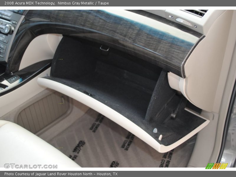 Nimbus Gray Metallic / Taupe 2008 Acura MDX Technology