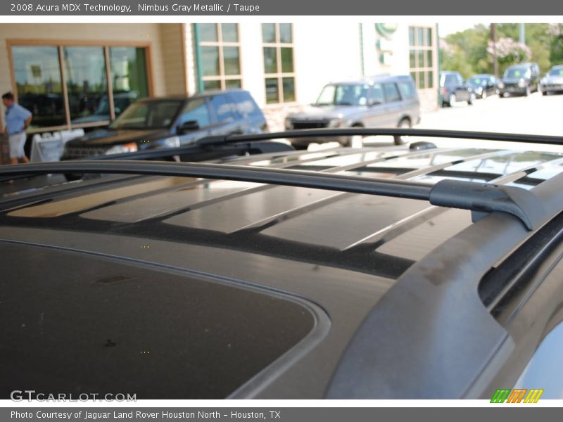 Nimbus Gray Metallic / Taupe 2008 Acura MDX Technology