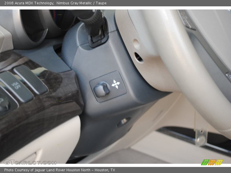 Nimbus Gray Metallic / Taupe 2008 Acura MDX Technology