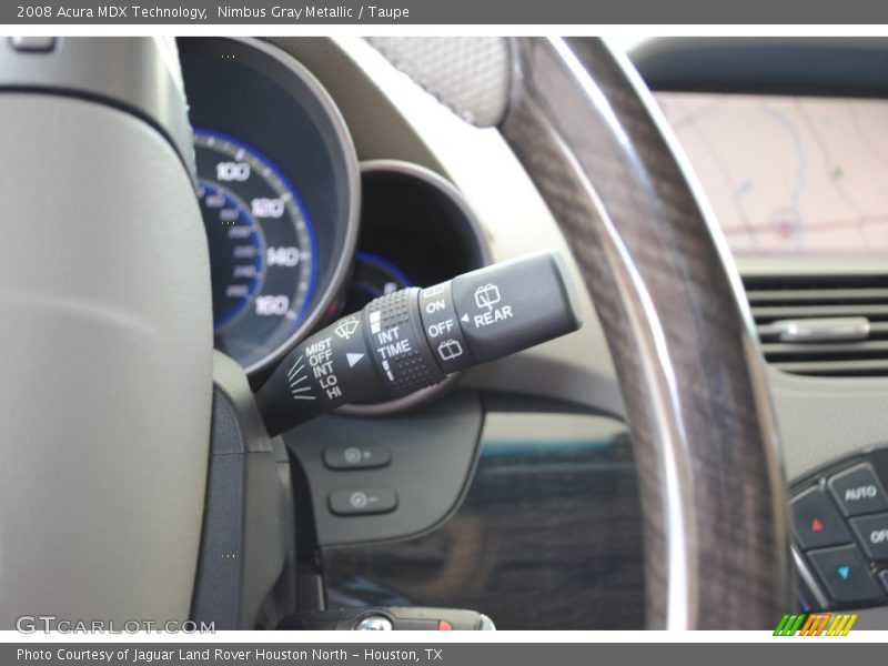 Nimbus Gray Metallic / Taupe 2008 Acura MDX Technology