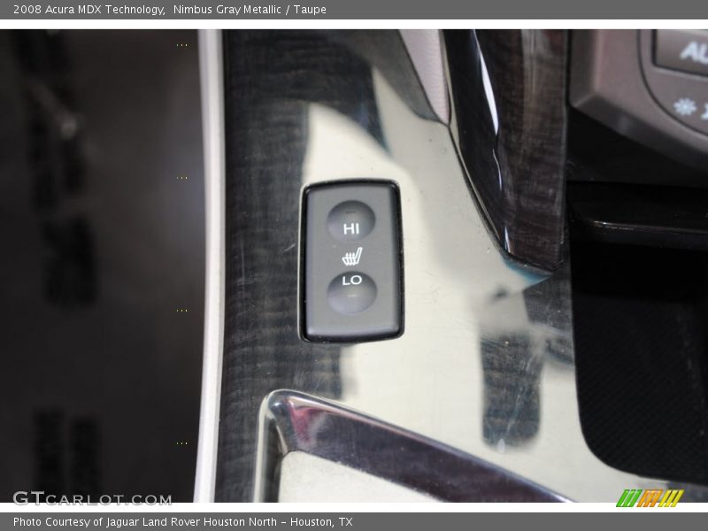 Nimbus Gray Metallic / Taupe 2008 Acura MDX Technology