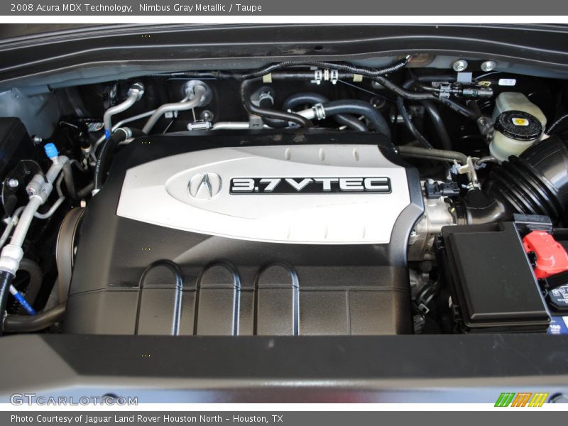 Nimbus Gray Metallic / Taupe 2008 Acura MDX Technology