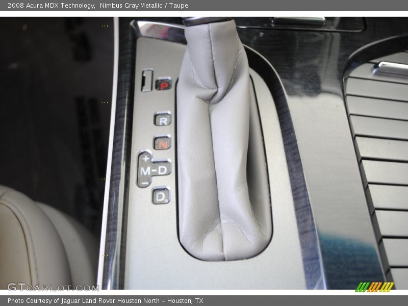 Nimbus Gray Metallic / Taupe 2008 Acura MDX Technology