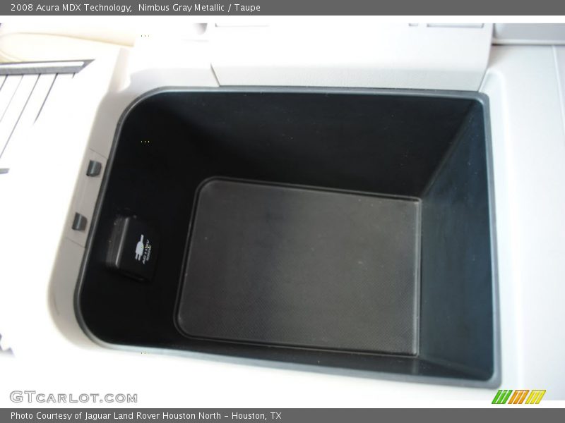 Nimbus Gray Metallic / Taupe 2008 Acura MDX Technology