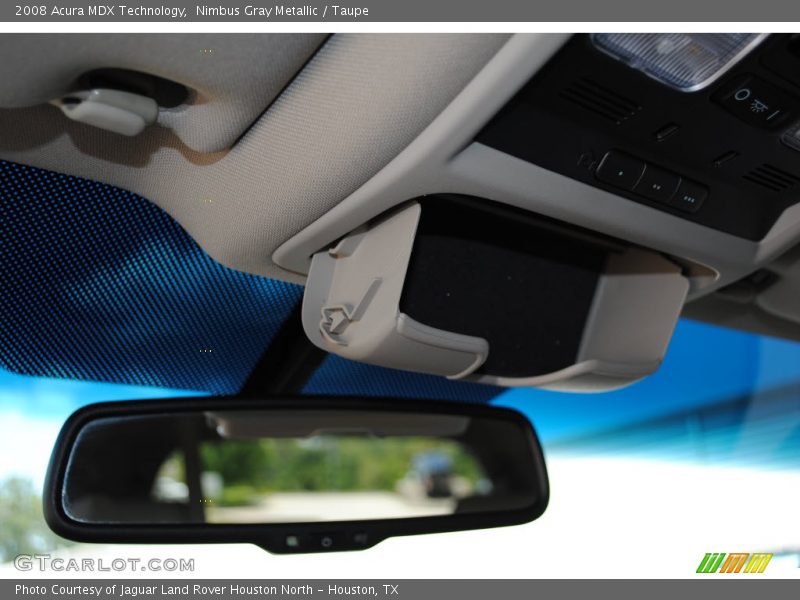 Nimbus Gray Metallic / Taupe 2008 Acura MDX Technology