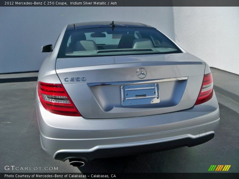 Iridium Silver Metallic / Ash 2012 Mercedes-Benz C 250 Coupe