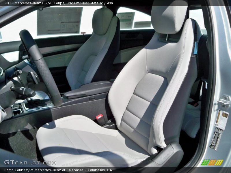 Iridium Silver Metallic / Ash 2012 Mercedes-Benz C 250 Coupe