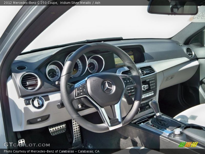 Iridium Silver Metallic / Ash 2012 Mercedes-Benz C 250 Coupe