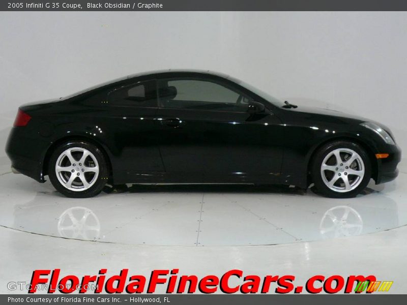 Black Obsidian / Graphite 2005 Infiniti G 35 Coupe