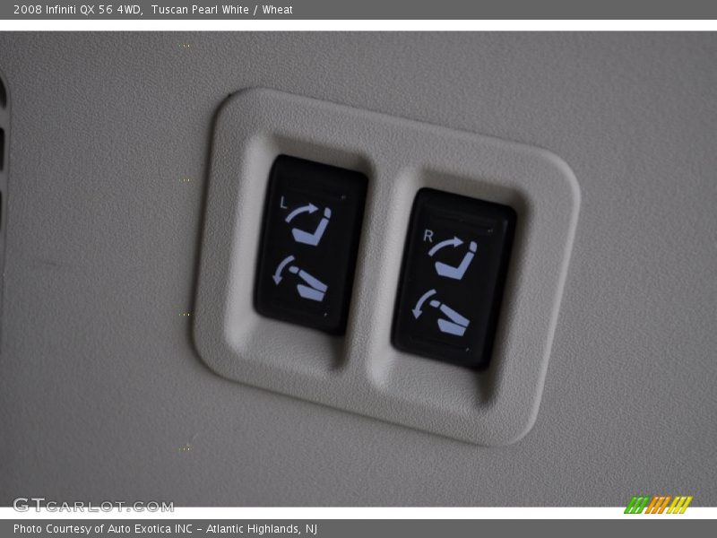 Tuscan Pearl White / Wheat 2008 Infiniti QX 56 4WD