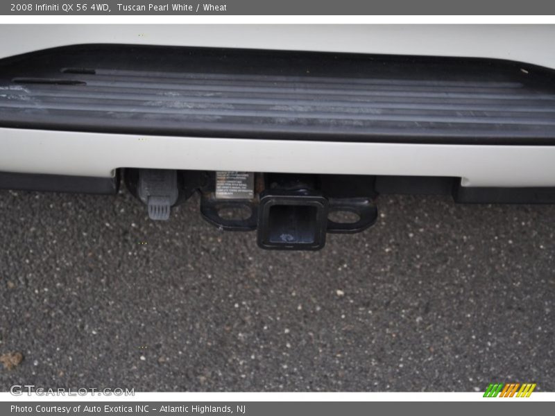 Tuscan Pearl White / Wheat 2008 Infiniti QX 56 4WD