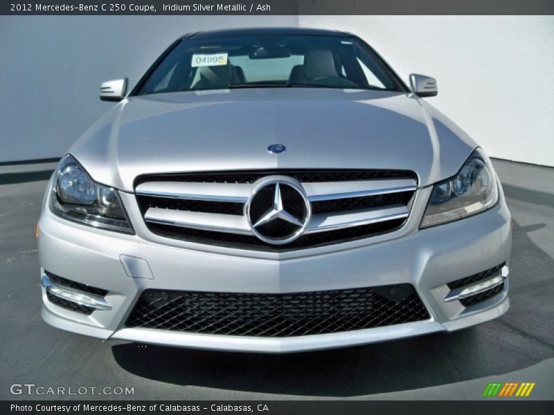 Iridium Silver Metallic / Ash 2012 Mercedes-Benz C 250 Coupe