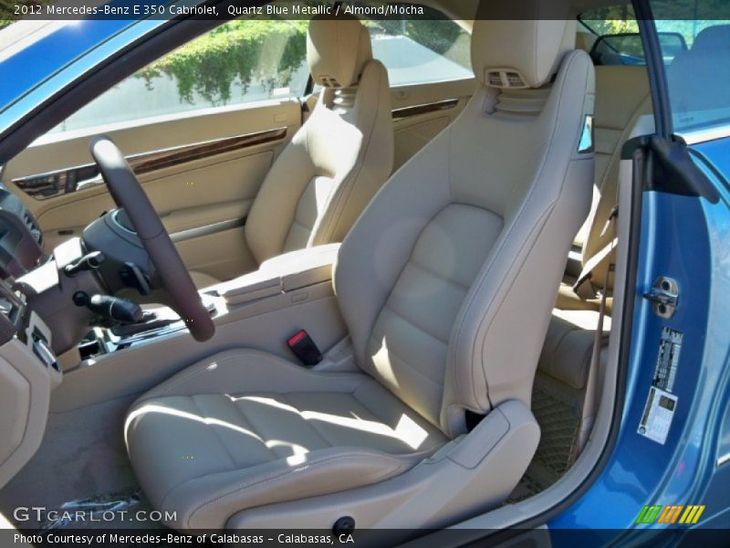  2012 E 350 Cabriolet Almond/Mocha Interior