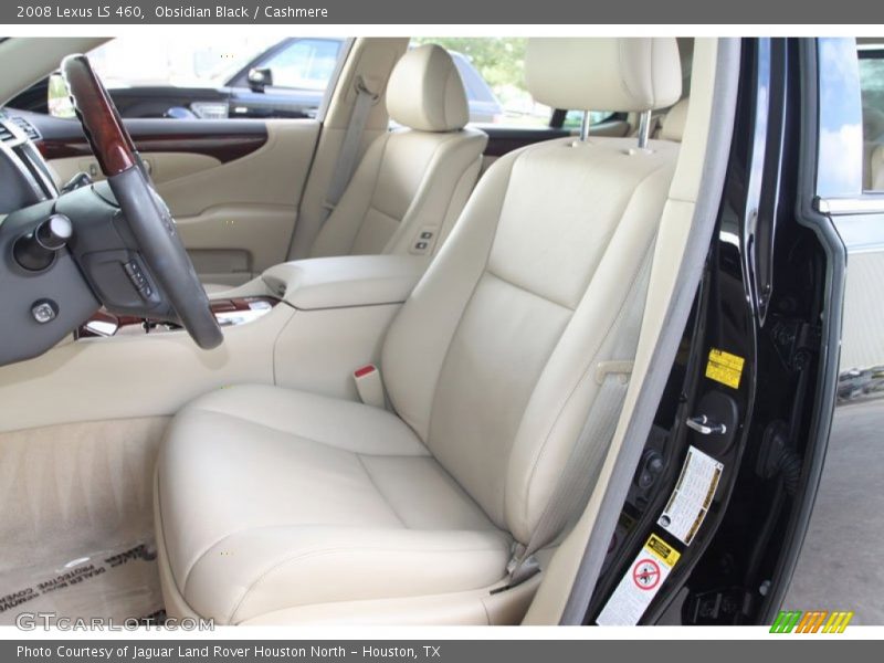 Obsidian Black / Cashmere 2008 Lexus LS 460