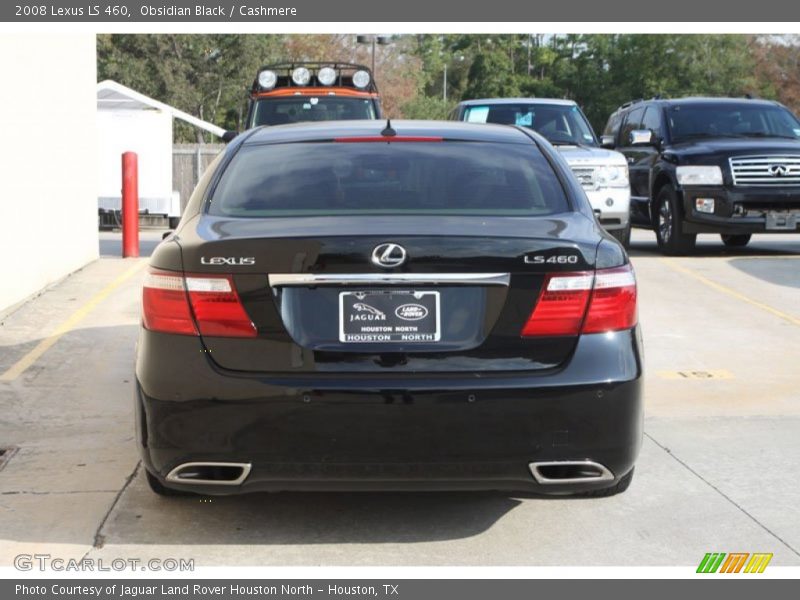 Obsidian Black / Cashmere 2008 Lexus LS 460